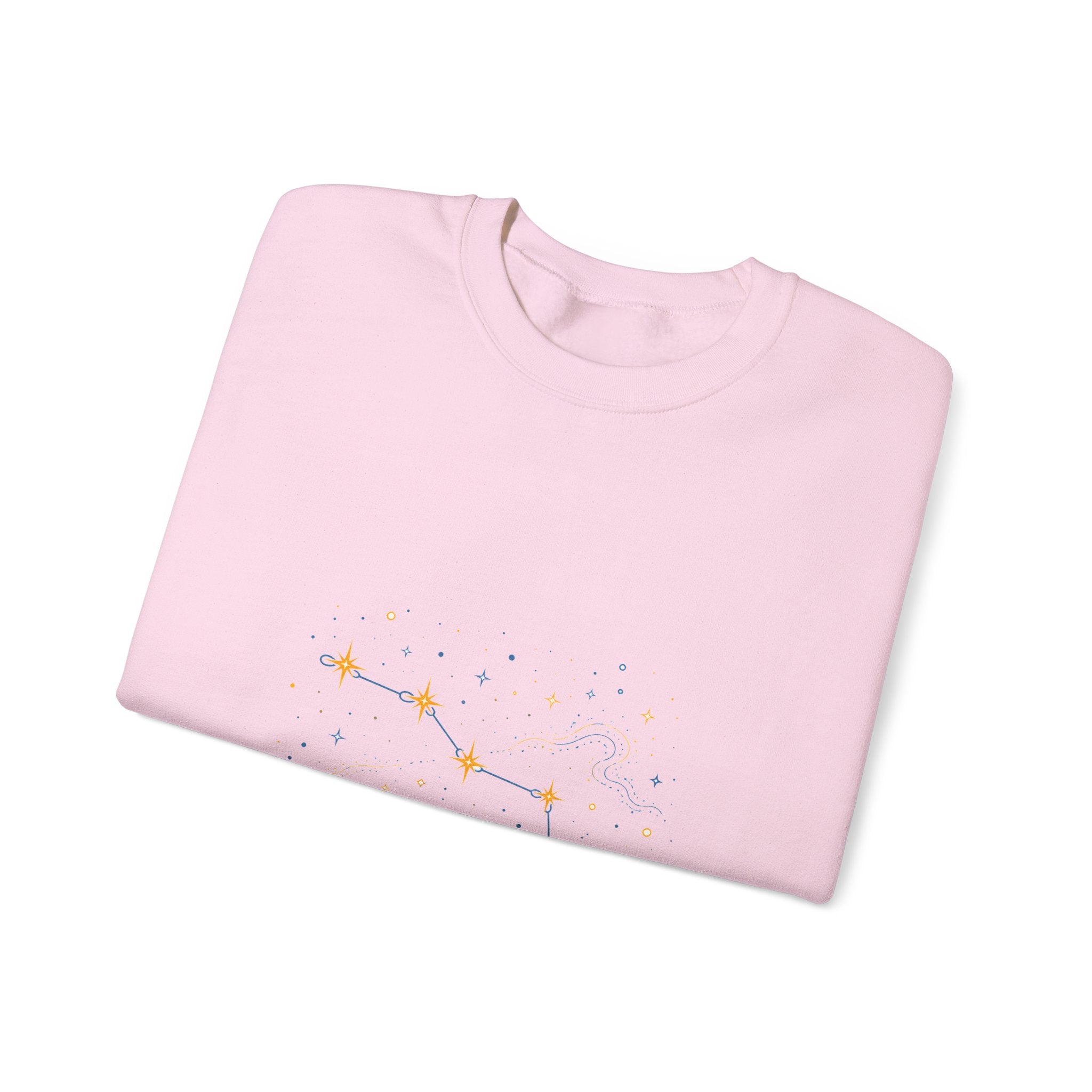 Matching Couple Sweatshirt - Big & Little Dipper Matching Couple Crewneck Sweatshirt Minimalist Art His Hers Valentine Gift - Design A