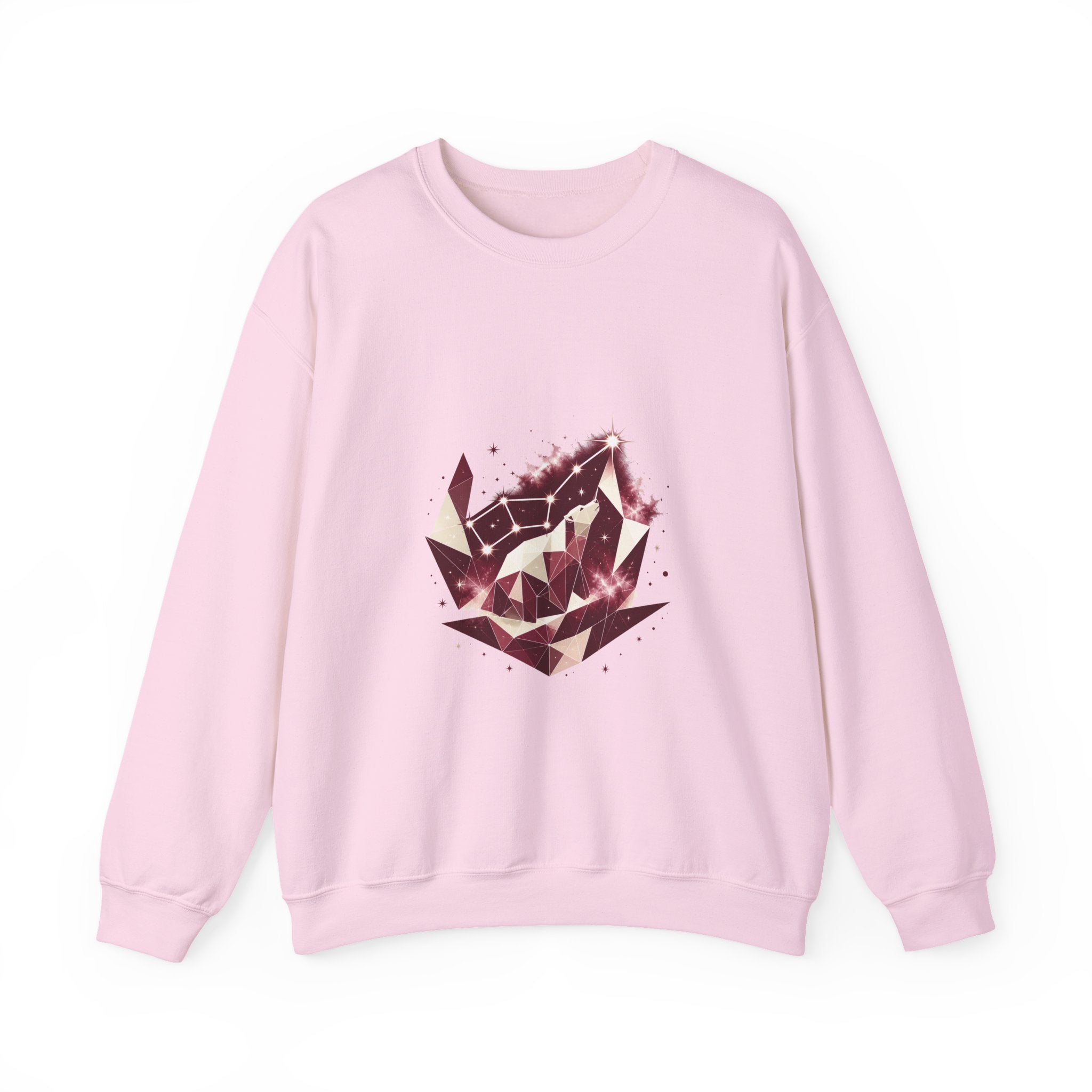 Matching Couple Sweatshirt - Big & Little Dipper Matching Couple Comfort Colors Crew Geometric Art His Hers Love Gift - Design B