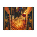 Old Fashioned Ringmaster Wall Art Canvas 24×36 Art Deco Bar Area Decor Maximalist Print