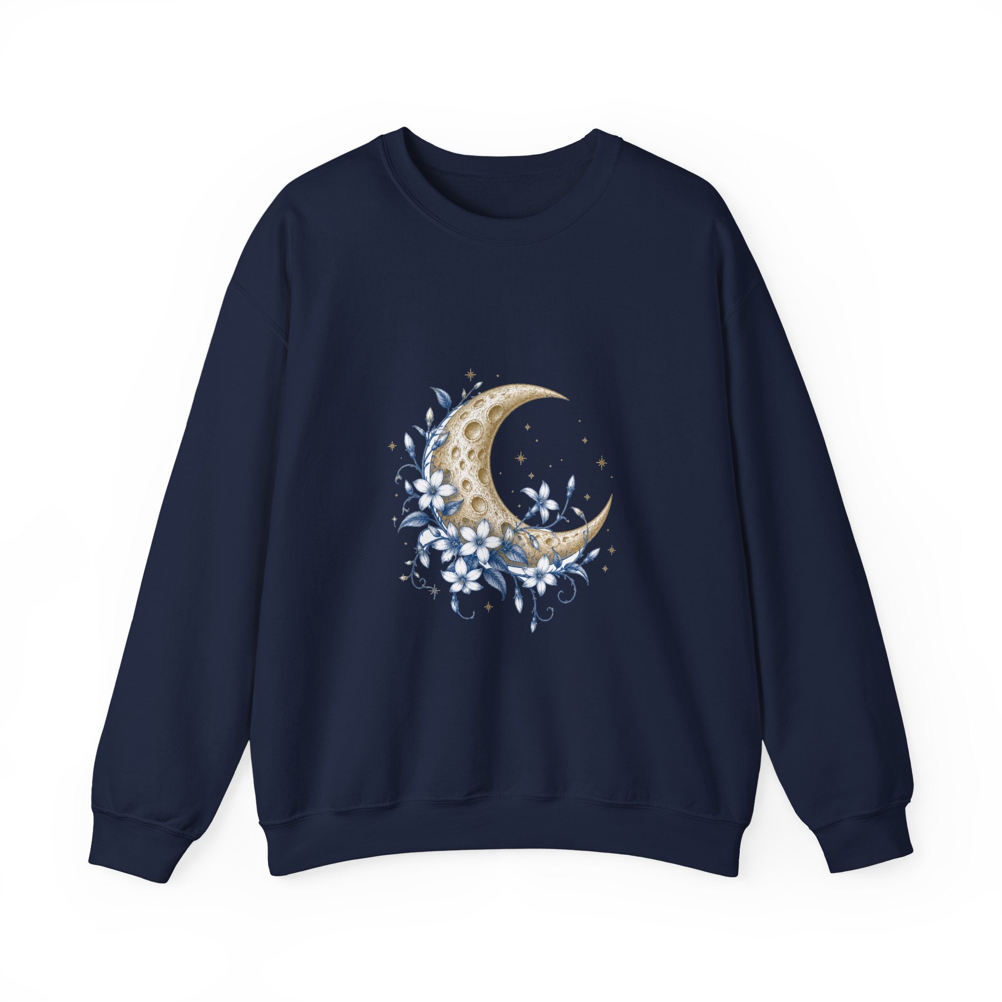 Matching Couple Sweatshirt - Sun & Moon Matching Couple Premium Fleece Sweatshirt Vintage Art His Hers Honeymoon Gift - Design A