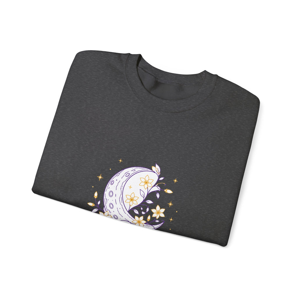 Matching Couple Sweatshirt - Sun & Moon Matching Couple Comfort Colors Crew Minimalist Art His Hers Christmas Gift - Design A