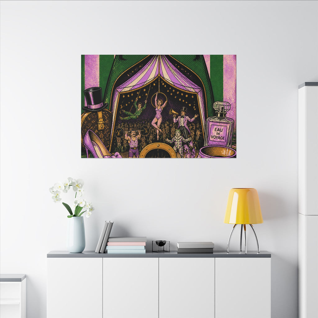 Handbag Big Top Wall Art Canvas 16×20 Pop Art Living Room Decor Maximalist Print