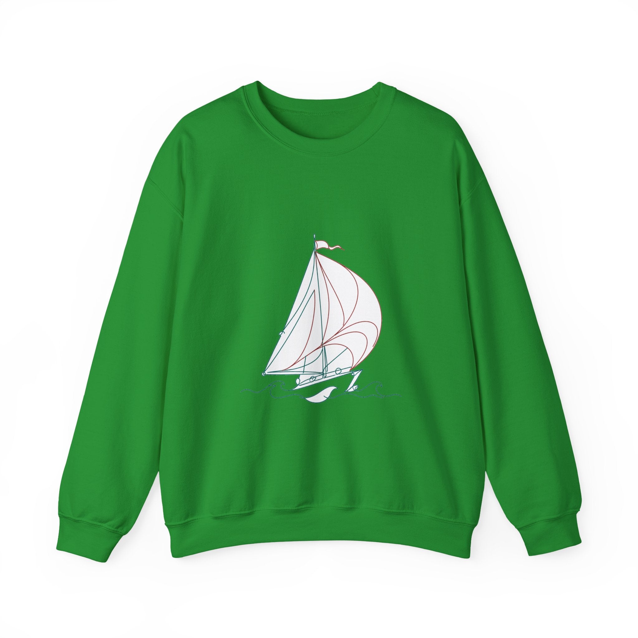 Matching Couple Sweatshirt - Anchor & Sail Matching Couple Comfort Colors Crew Minimalist Art His Hers Christmas Gift - Design B