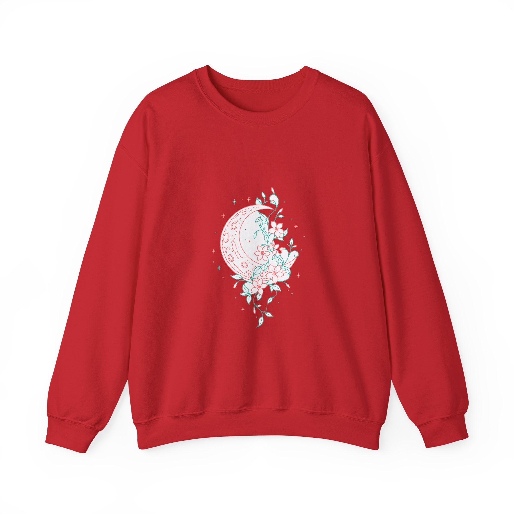 Matching Couple Sweatshirt - Sun & Moon Matching Couple Premium Fleece Sweatshirt Minimalist Art His Hers Christmas Gift - Design A