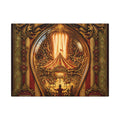 Light Bulb Circus Wall Art Canvas 16×20 Baroque Home Office Decor Maximalist Print