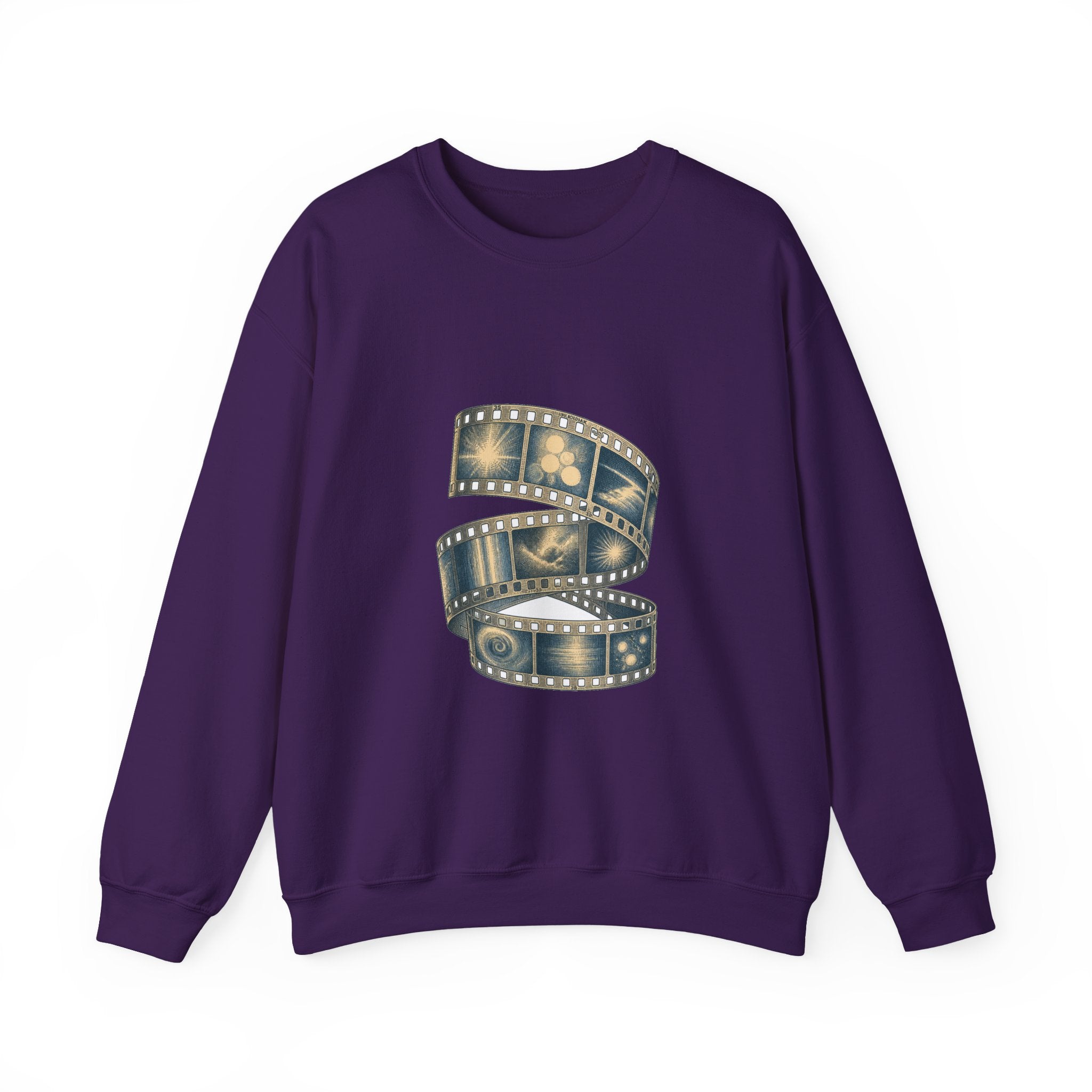 Matching Couple Sweatshirt - Camera & Film Matching Couple Comfort Colors Crew Vintage Art His Hers Honeymoon Gift - Design B