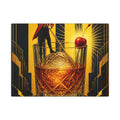 Old Fashioned Ringmaster Wall Art Canvas 16×20 Art Deco Entryway Decor Maximalist Print