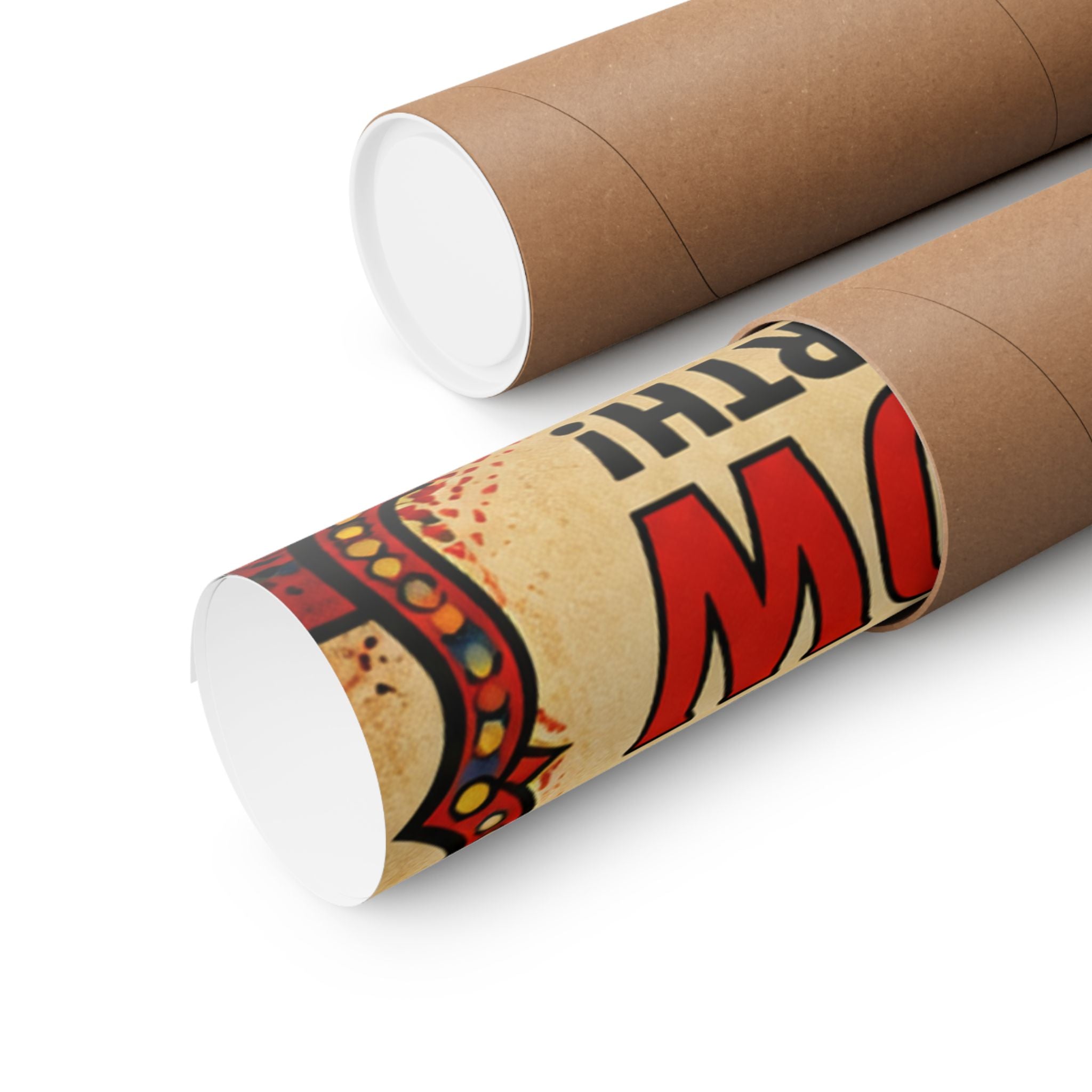 Lipstick Cannon Wall Art Poster 24×36 Pop Art Restaurant Decor Maximalist Print