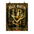 Martini Magician Wall Art Poster 24×36 Baroque Studio Decor Maximalist Print