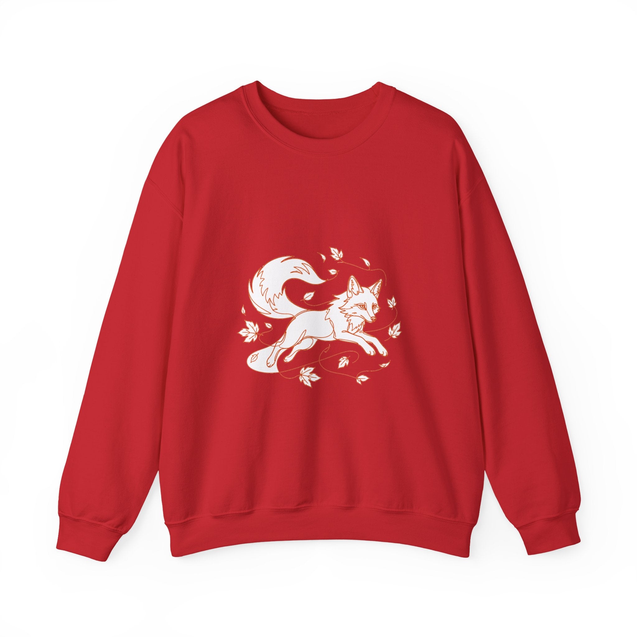 Matching Couple Sweatshirt - Fox & Rabbit Matching Couple Comfort Colors Crew Minimalist Art His Hers Christmas Gift - Design A