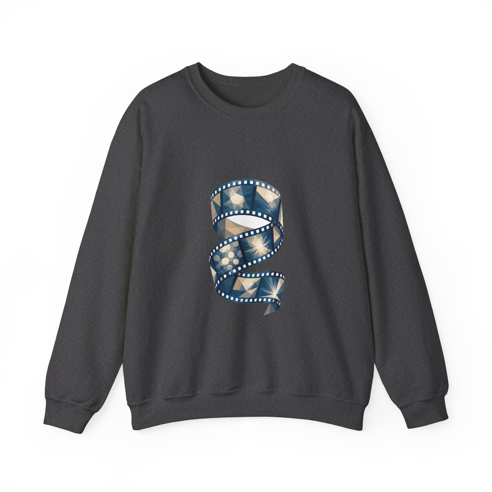 Matching Couple Sweatshirt - Camera & Film Matching Couple Comfort Colors Crew Geometric Art His Hers Love Gift - Design B