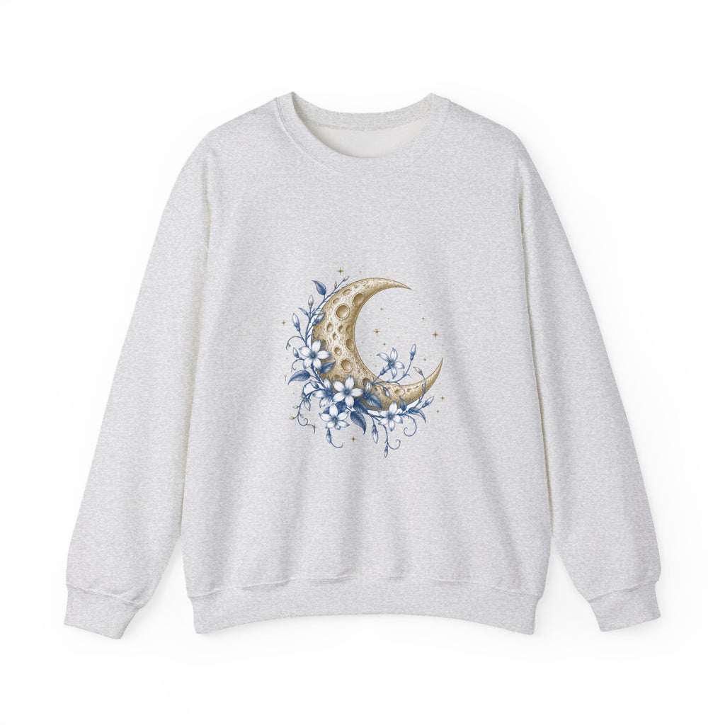 Matching Couple Sweatshirt - Sun & Moon Matching Couple Premium Fleece Sweatshirt Vintage Art His Hers Honeymoon Gift - Design A