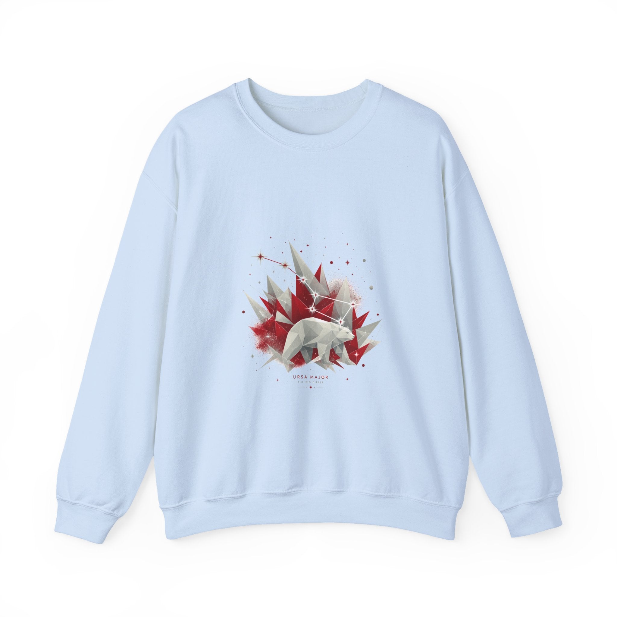 Matching Couple Sweatshirt - Big & Little Dipper Matching Couple Premium Fleece Sweatshirt Geometric Art His Hers Love Gift - Design A