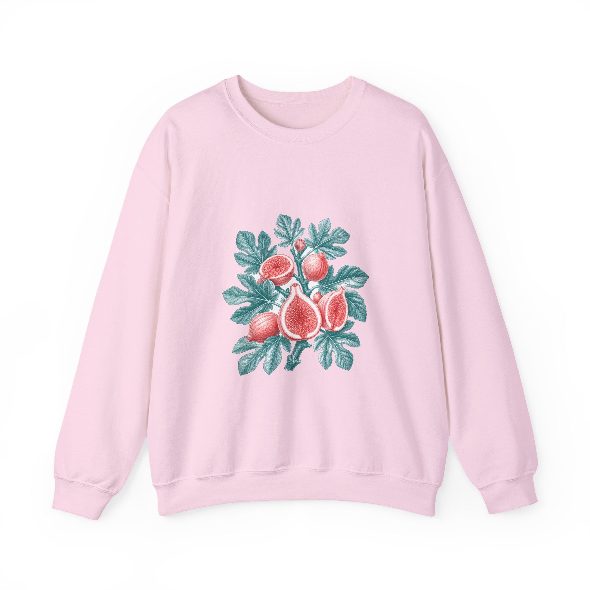 Matching Couple Sweatshirt - Olive Branch & Fig Matching Couple Comfort Colors Crew Vintage Art His Hers Honeymoon Gift - Design B