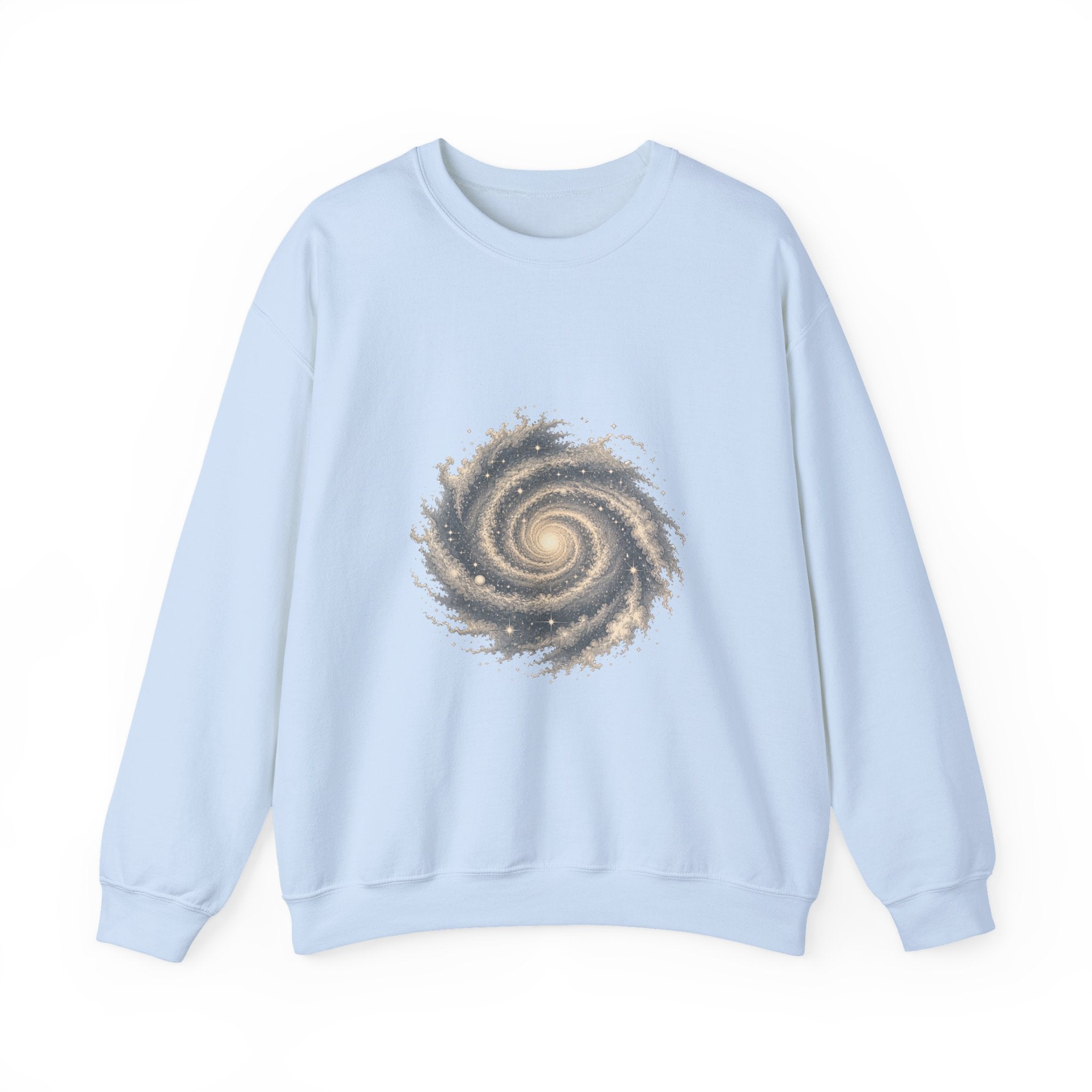 Matching Couple Sweatshirt - Galaxy & Supernova Matching Couple Comfort Colors Crew Vintage Art His Hers Honeymoon Gift - Design A