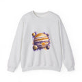 Matching Couple Sweatshirt - Saturn & Jupiter Matching Couple Comfort Colors Crew Watercolor Art His Hers Birthday Gift - Design B
