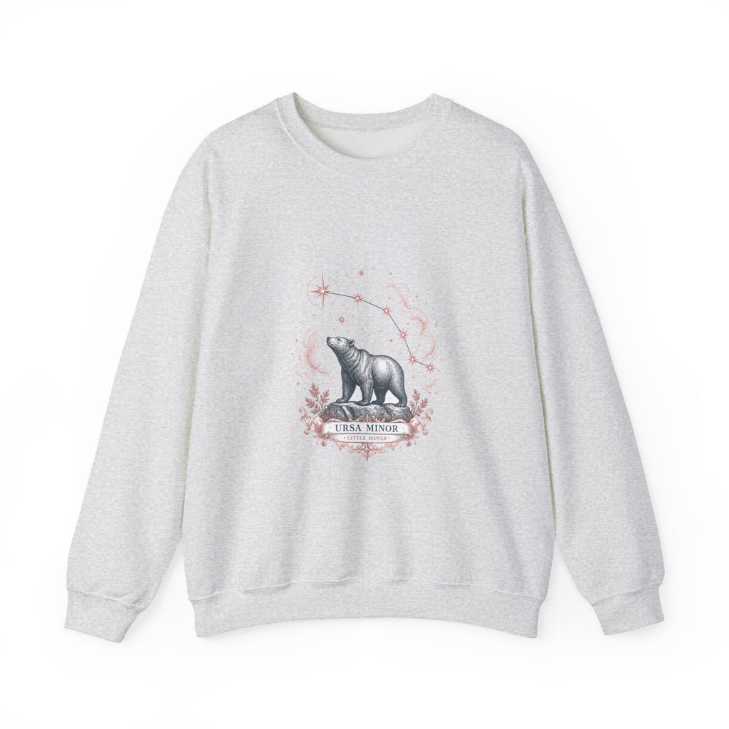 Matching Couple Sweatshirt - Big & Little Dipper Matching Couple Premium Fleece Sweatshirt Vintage Art His Hers Honeymoon Gift - Design B