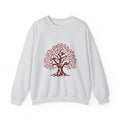 Matching Couple Sweatshirt - Ancient Oak & Deep Roots Matching Couple Premium Fleece Sweatshirt Geometric Art His Hers Love Gift - Design A
