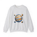 Matching Couple Sweatshirt - Saturn & Jupiter Matching Couple Comfort Colors Crew Geometric Art His Hers Love Gift - Design B