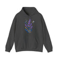Matching Couple Sweatshirt - Lavender & Thistle Matching Couple Hooded Sweatshirt Geometric Art His Hers Couple Gift - Design A