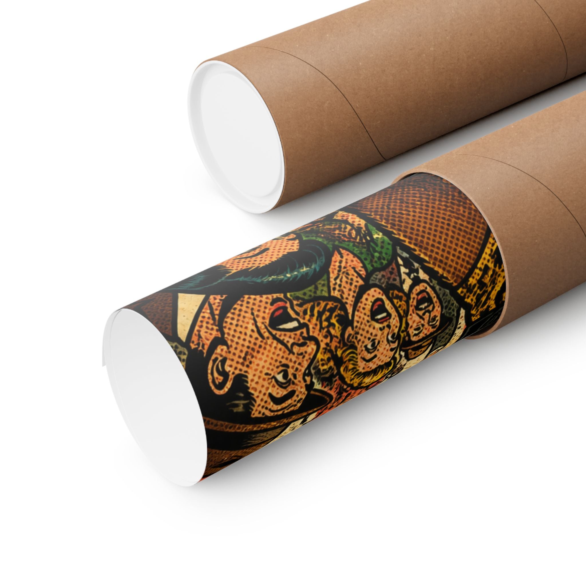 Strongman Bear Wall Art Poster 24×36 Pop Art Restaurant Decor Maximalist Print