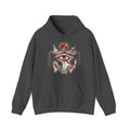 Matching Couple Sweatshirt - Eye of Ra & Horus Matching Couple Hooded Sweatshirt Watercolor Art His Hers Engagement Gift - Design A