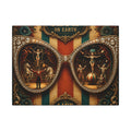 Sunglasses Circus Ring Wall Art Canvas 16×20 Baroque Home Office Decor Maximalist Print