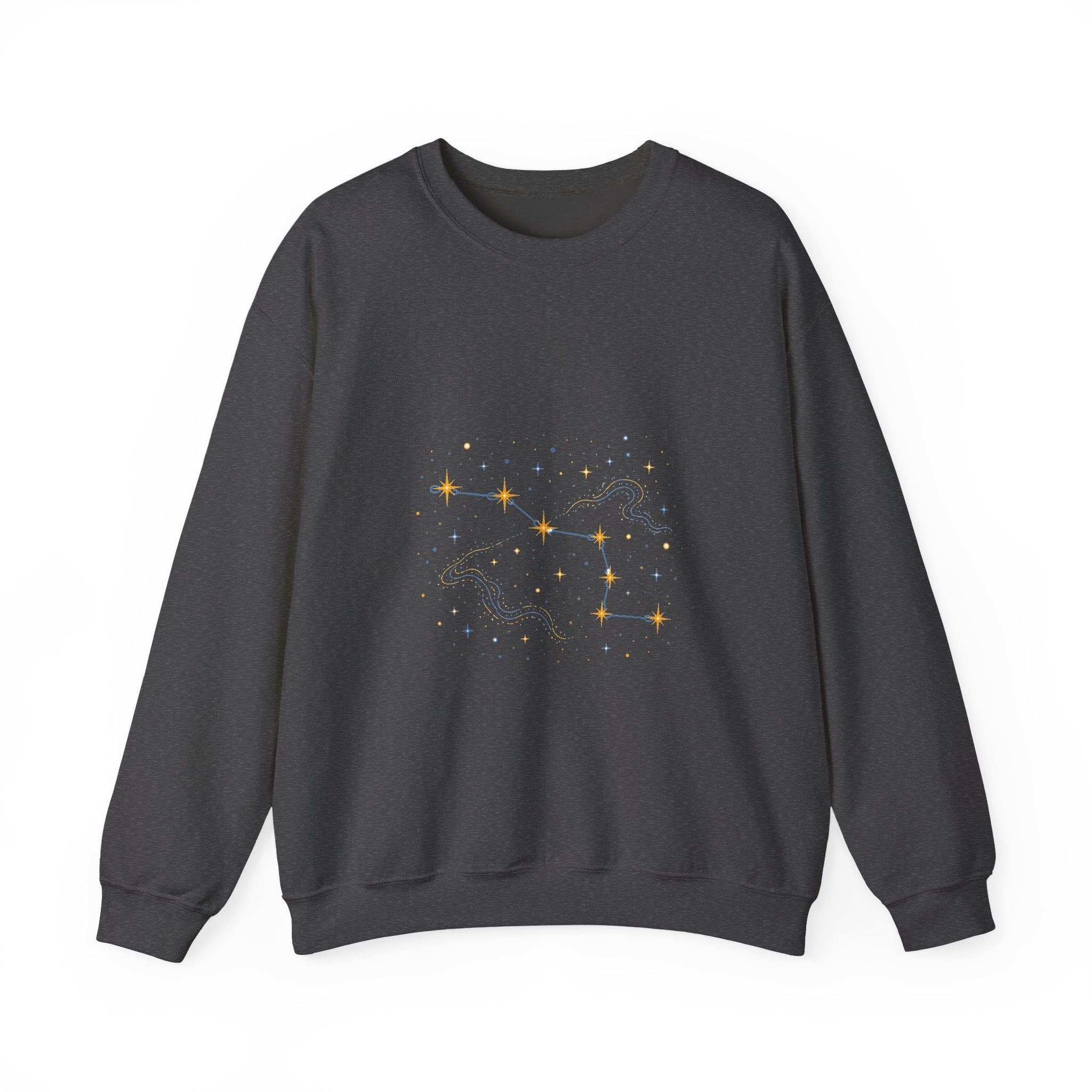 Matching Couple Sweatshirt - Big & Little Dipper Matching Couple Crewneck Sweatshirt Minimalist Art His Hers Valentine Gift - Design A