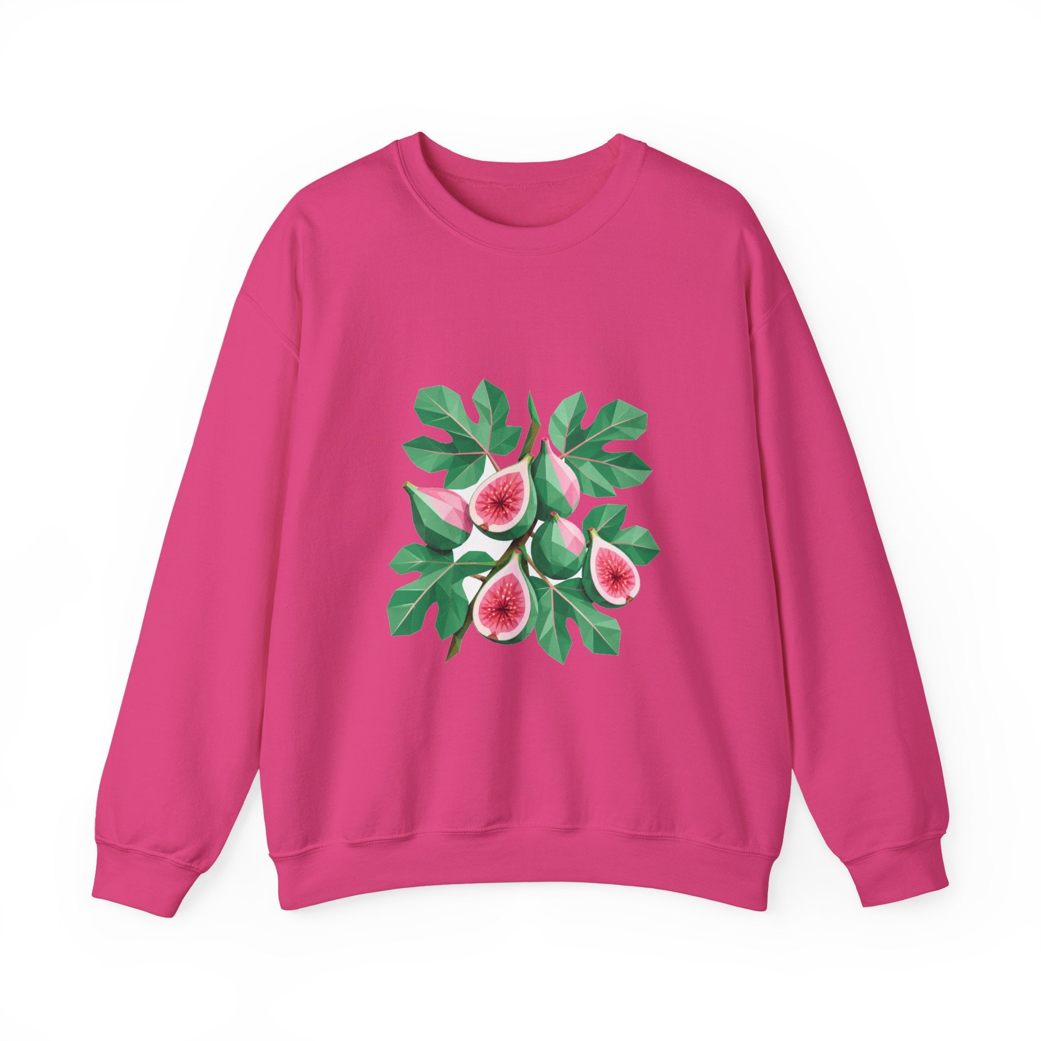 Matching Couple Sweatshirt - Olive Branch & Fig Matching Couple Comfort Colors Crew Geometric Art His Hers Love Gift - Design B