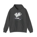 Matching Couple Sweatshirt - Aurora & Southern Cross Matching Couple Hooded Sweatshirt Minimalist Art His Hers Valentine Gift - Design A