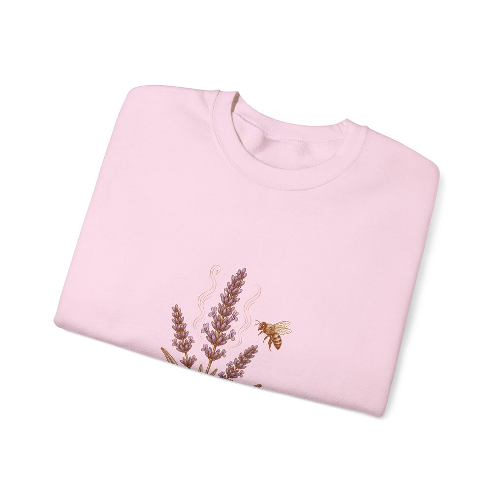 Matching Couple Sweatshirt - Lavender & Thistle Matching Couple Crewneck Sweatshirt Vintage Art His Hers Wedding Gift - Design A