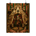 Playing Cards Tent Wall Art Poster 18×24 Baroque Home Office Decor Maximalist Print