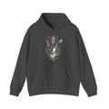 Matching Couple Sweatshirt - Lavender & Thistle Matching Couple Hooded Sweatshirt Vintage Art His Hers Wedding Gift - Design A