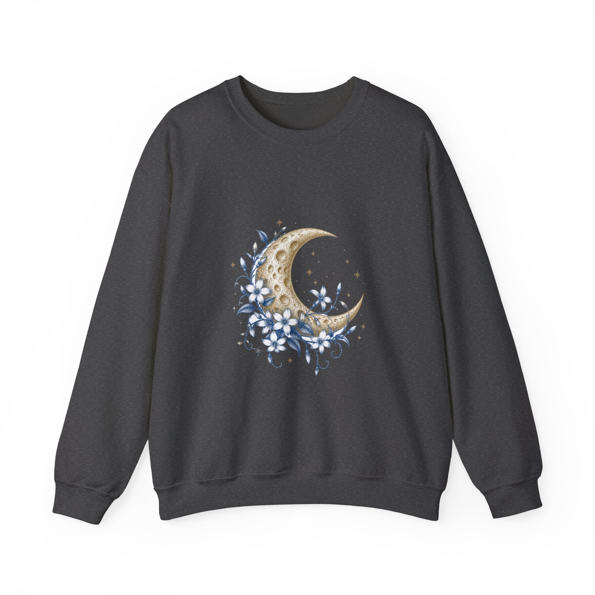 Matching Couple Sweatshirt - Sun & Moon Matching Couple Premium Fleece Sweatshirt Vintage Art His Hers Honeymoon Gift - Design A