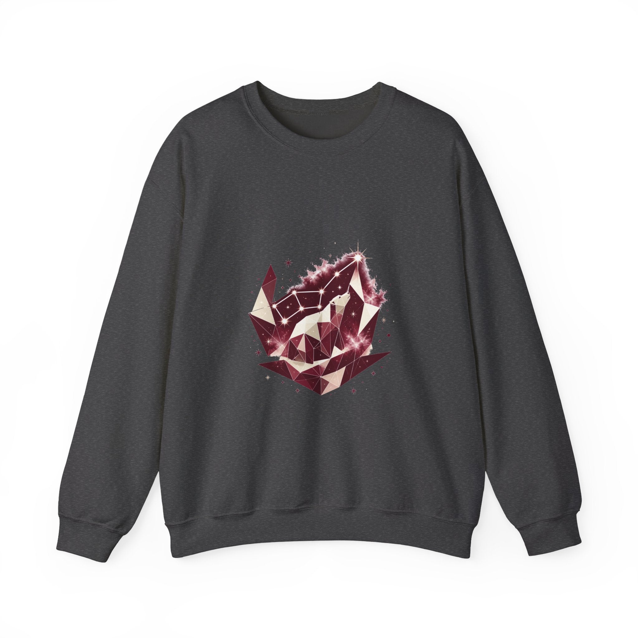 Matching Couple Sweatshirt - Big & Little Dipper Matching Couple Comfort Colors Crew Geometric Art His Hers Love Gift - Design B