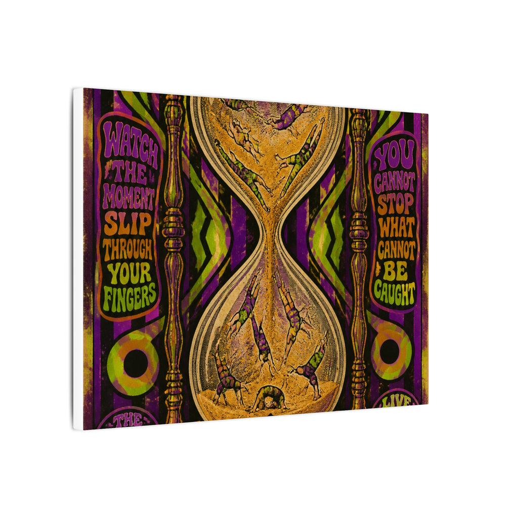 Hourglass Acrobats Wall Art Canvas 24×36 Psychedelic Dining Room Decor Maximalist Print