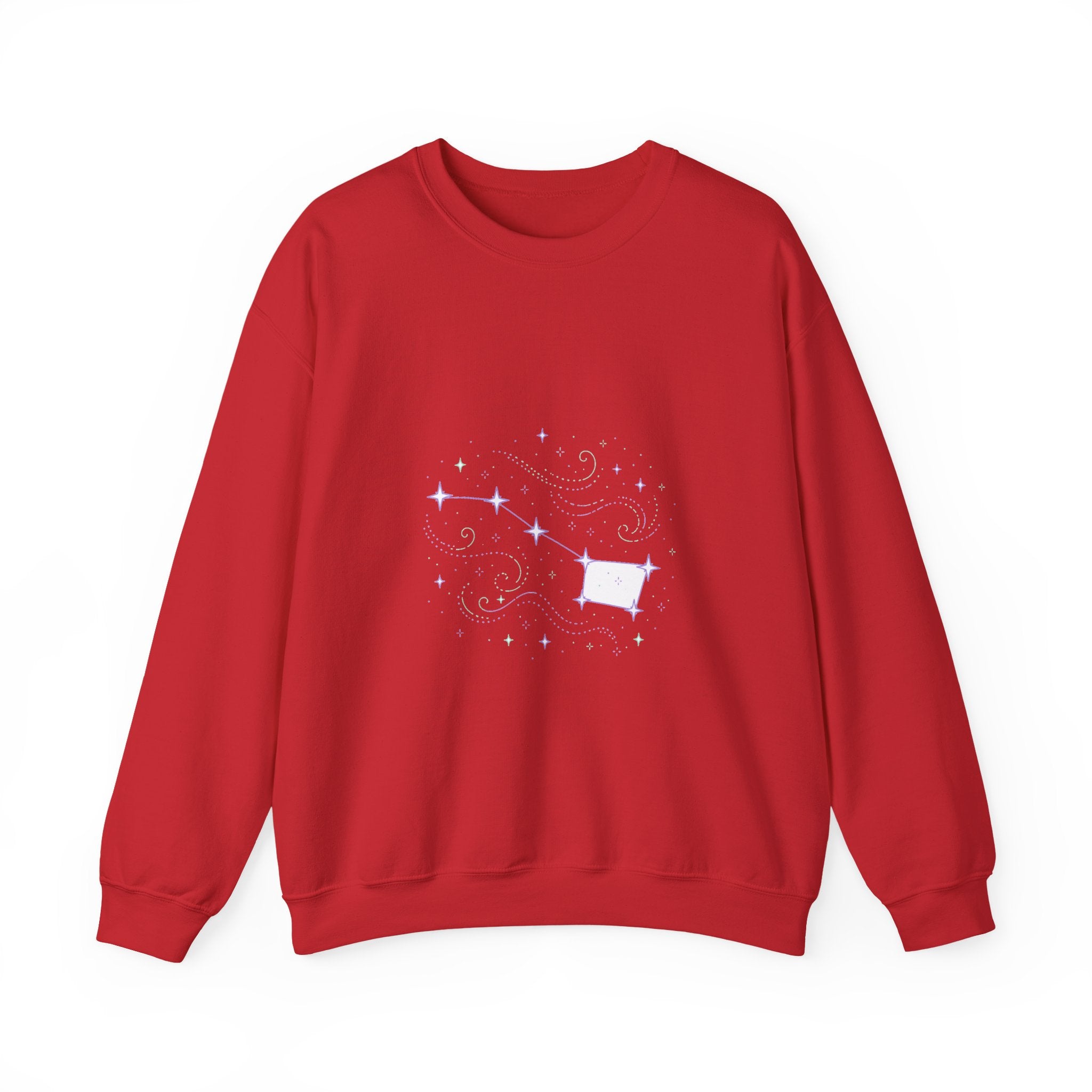 Matching Couple Sweatshirt - Big & Little Dipper Matching Couple Premium Fleece Sweatshirt Minimalist Art His Hers Christmas Gift - Design A