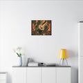 Sushi Roll Cannon Wall Art Canvas 16×20 Art Deco Entryway Decor Maximalist Print