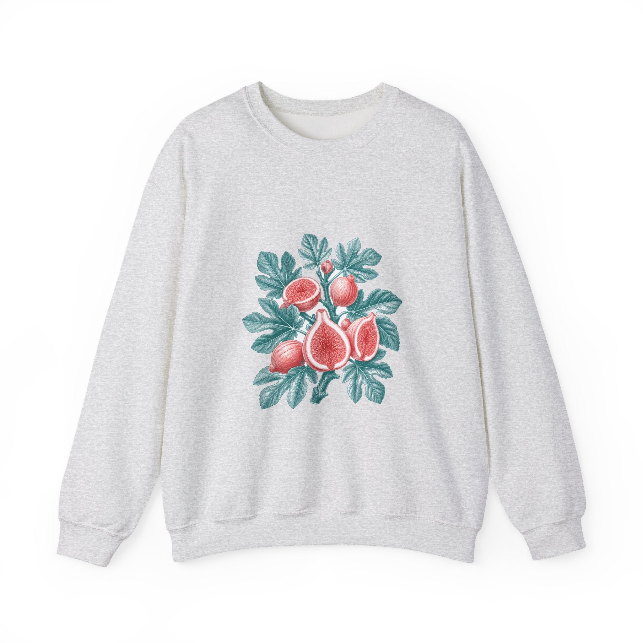 Matching Couple Sweatshirt - Olive Branch & Fig Matching Couple Comfort Colors Crew Vintage Art His Hers Honeymoon Gift - Design B