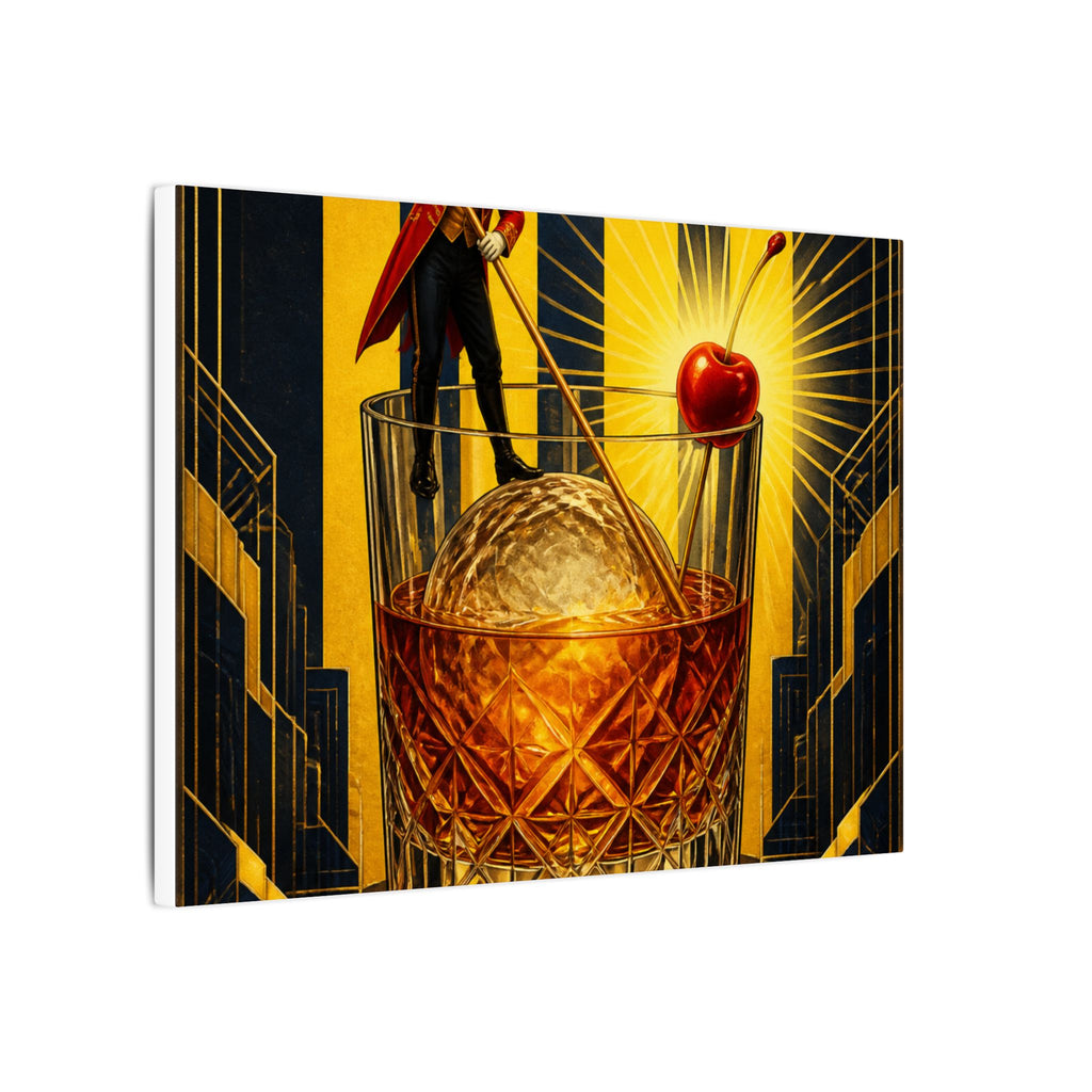 Old Fashioned Ringmaster Wall Art Canvas 16×20 Art Deco Entryway Decor Maximalist Print