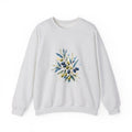 Matching Couple Sweatshirt - Olive Branch & Fig Matching Couple Comfort Colors Crew Watercolor Art His Hers Birthday Gift - Design A