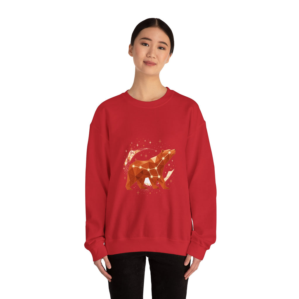 Matching Couple Sweatshirt - Big & Little Dipper Matching Couple Crewneck Sweatshirt Geometric Art His Hers Couple Gift - Design A