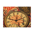 Pocket Watch Performers Wall Art Canvas 16×20 Psychedelic Cafe Decor Maximalist Print