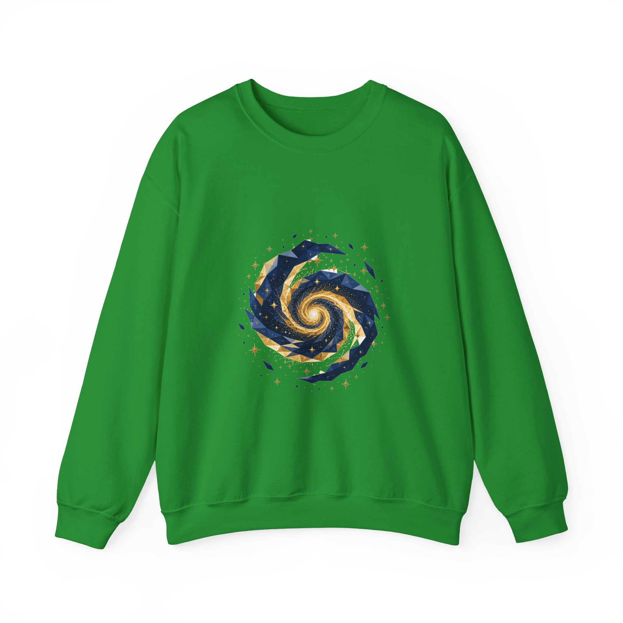 Matching Couple Sweatshirt - Galaxy & Supernova Matching Couple Comfort Colors Crew Geometric Art His Hers Love Gift - Design A