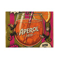 Aperol Spritz Monkeys Wall Art Canvas 16×20 Pop Art Living Room Decor Maximalist Print