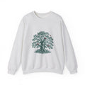 Matching Couple Sweatshirt - Ancient Oak & Deep Roots Matching Couple Premium Fleece Sweatshirt Vintage Art His Hers Honeymoon Gift - Design A