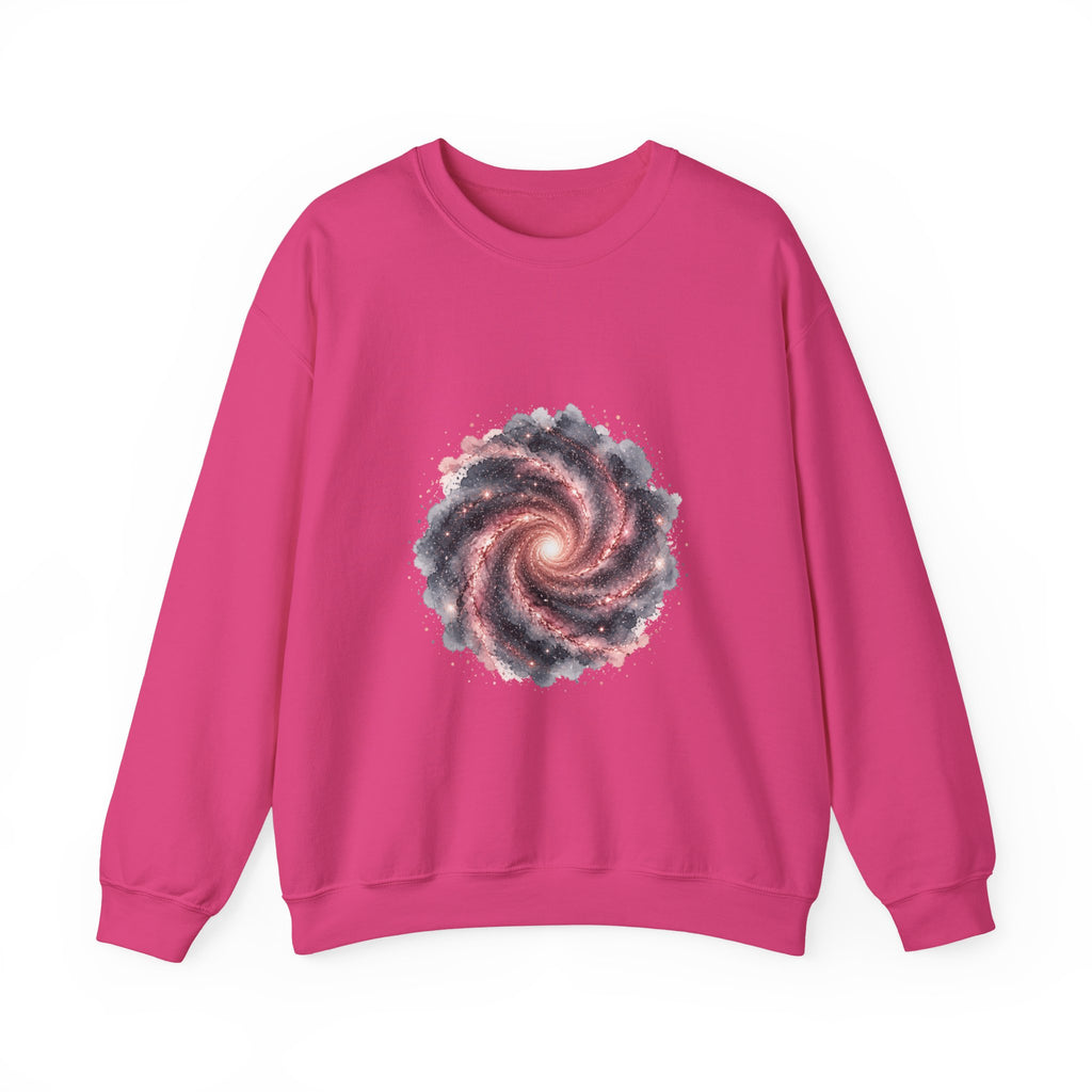 Matching Couple Sweatshirt - Galaxy & Supernova Matching Couple Premium Fleece Sweatshirt Watercolor Art His Hers Birthday Gift - Design A