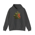 Matching Couple Sweatshirt - Puzzle Pieces Matching Couple Hooded Sweatshirt Geometric Art His Hers Couple Gift - Design A