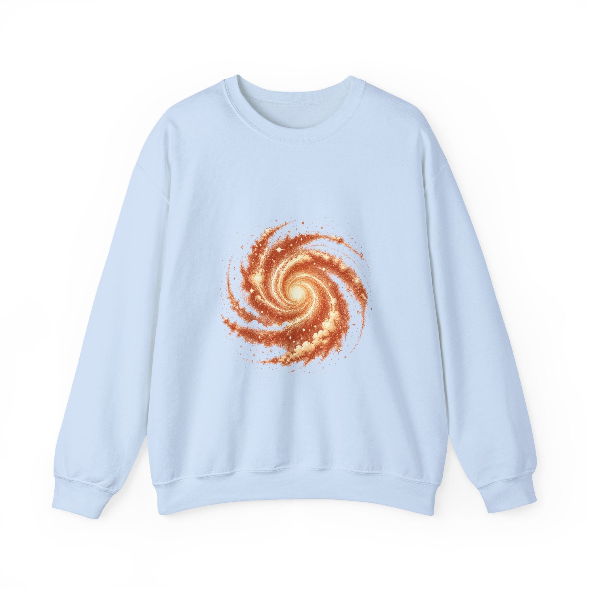 Matching Couple Sweatshirt - Galaxy & Supernova Matching Couple Crewneck Sweatshirt Hand-Drawn Art His Hers Best Friend Gift - Design A