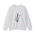 Matching Couple Sweatshirt - Lavender & Thistle Matching Couple Comfort Colors Crew Hand-Drawn Art His Hers Anniversary Gift - Design A